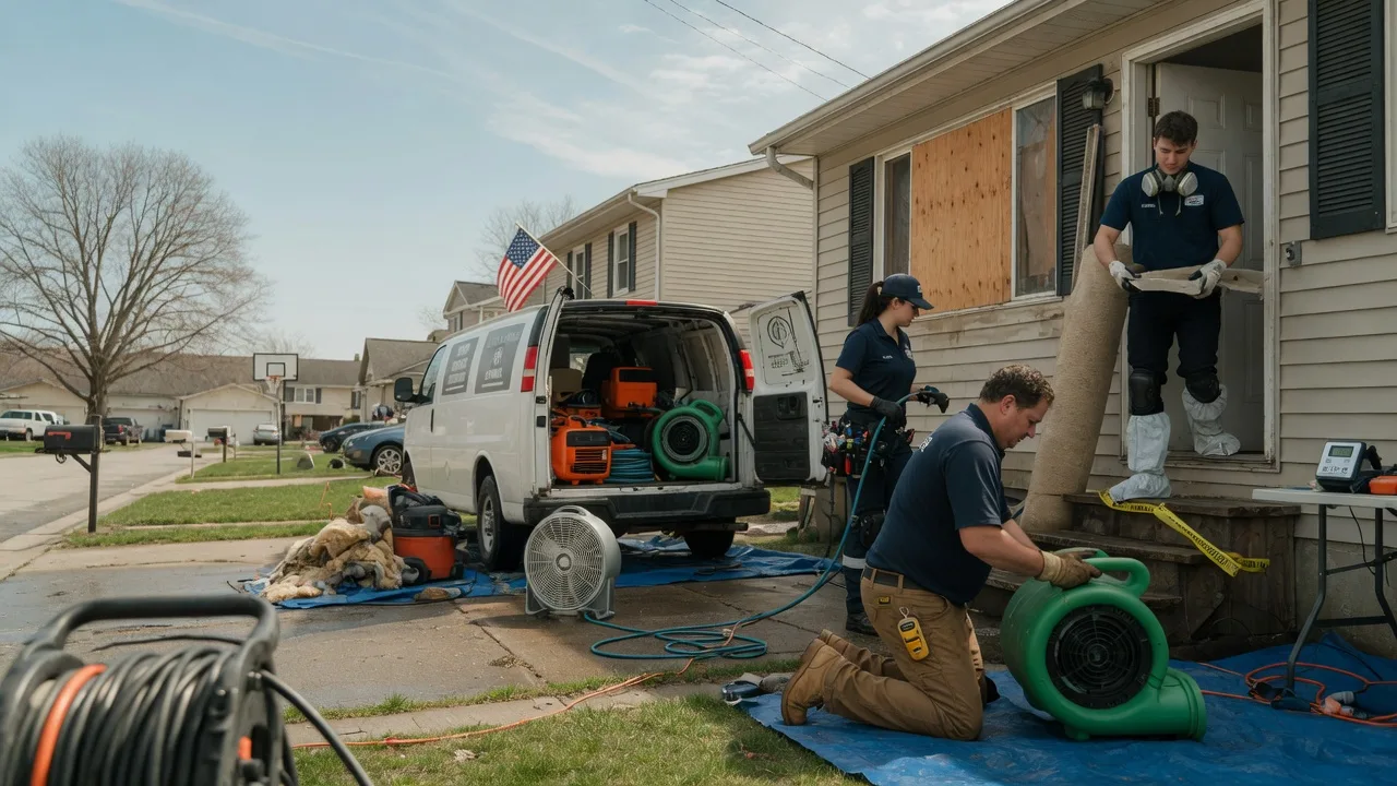 Water Damage Restoration in Brogue, PA near me